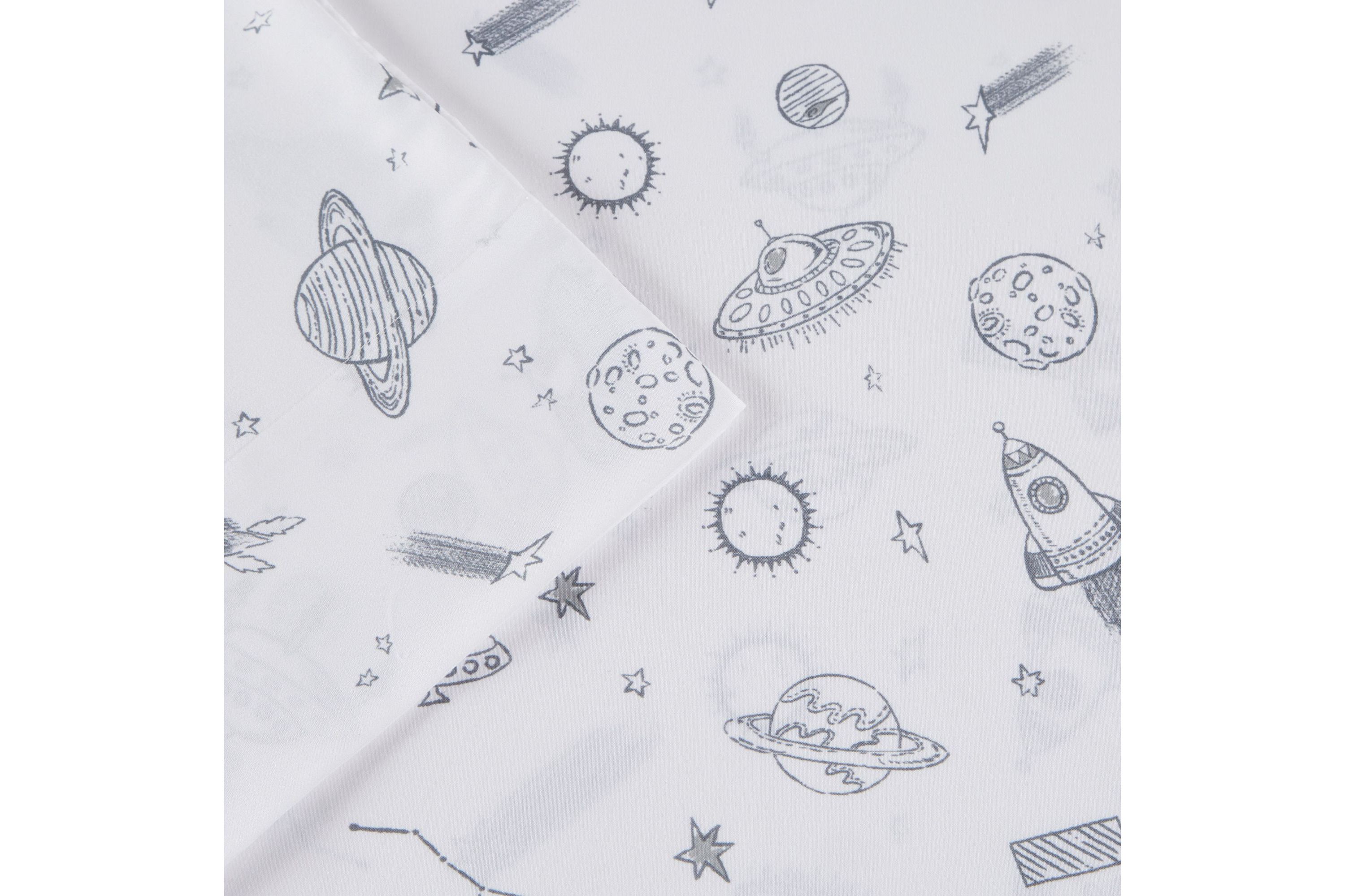Printed Microfiber Sheet Set