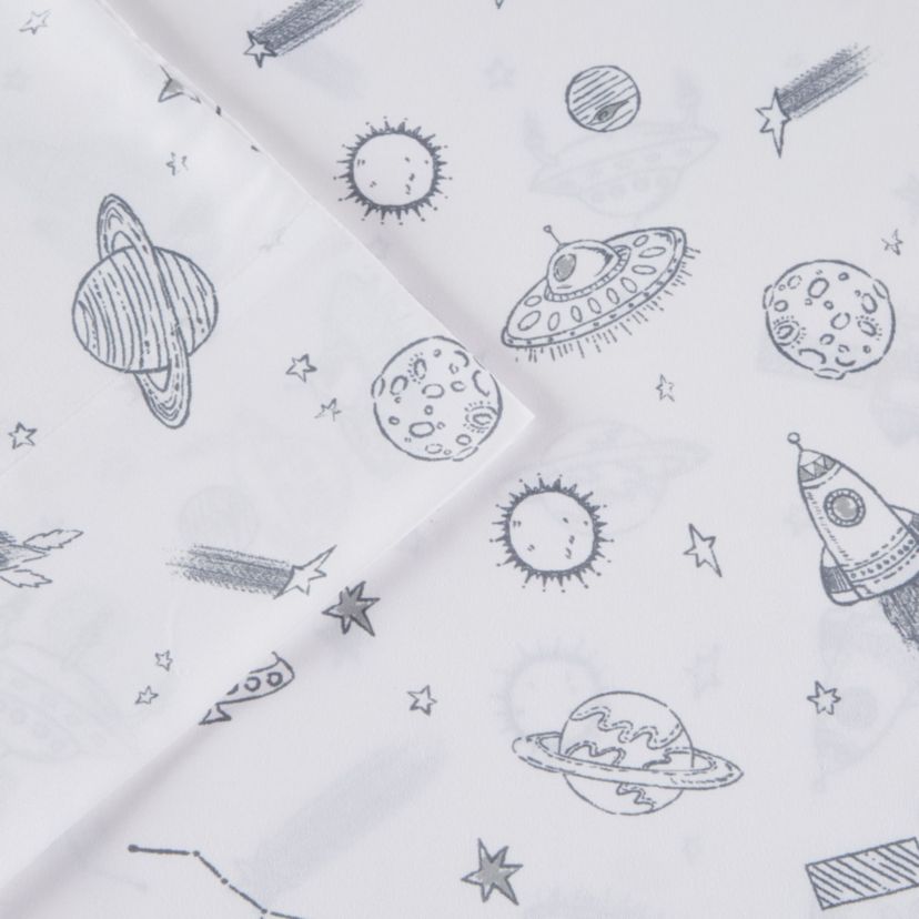 Printed Microfiber Sheet Set