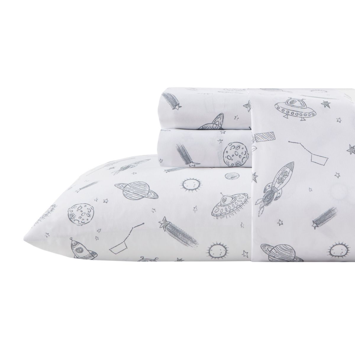 Printed Microfiber Sheet Set