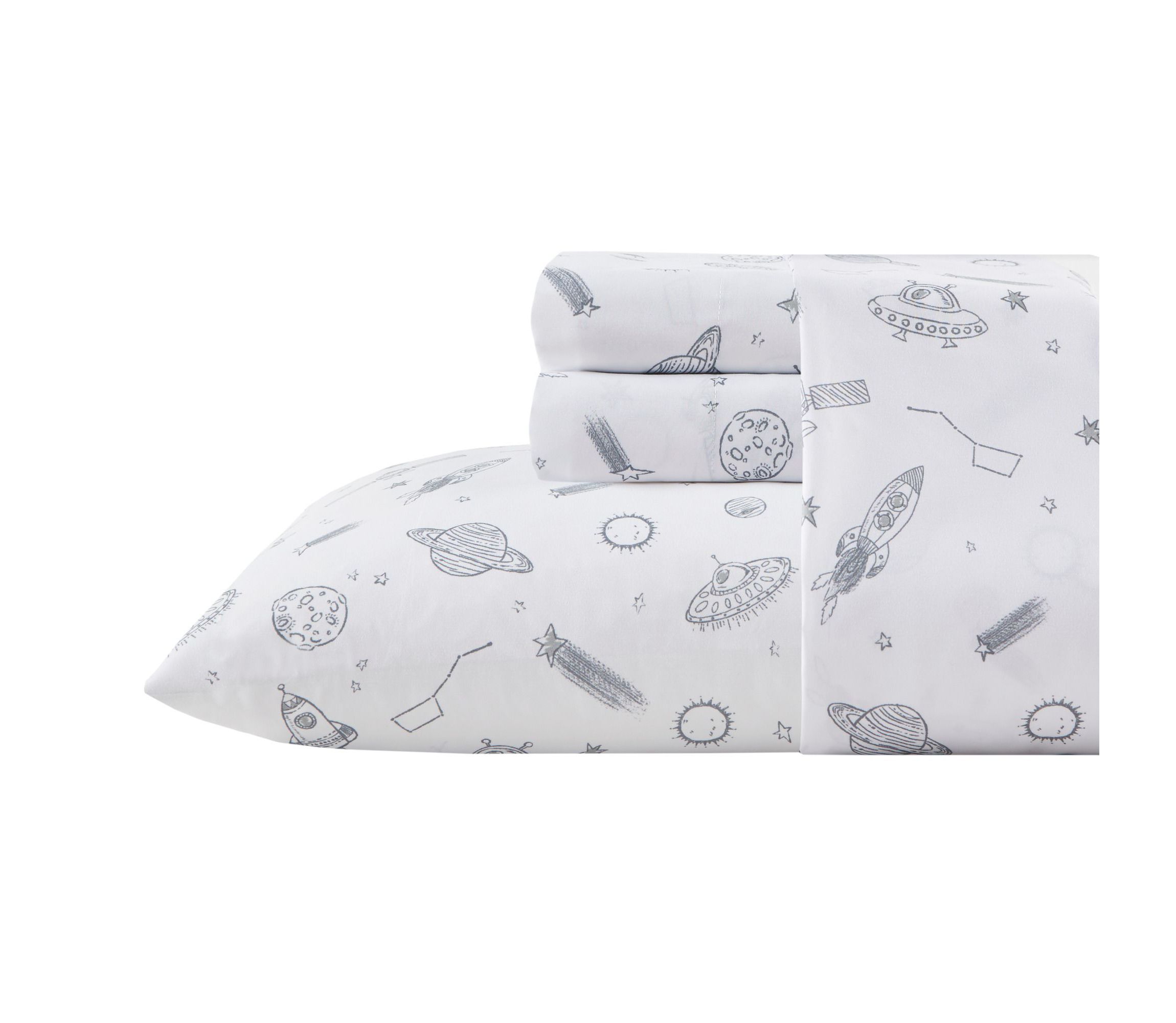 Printed Microfiber Sheet Set