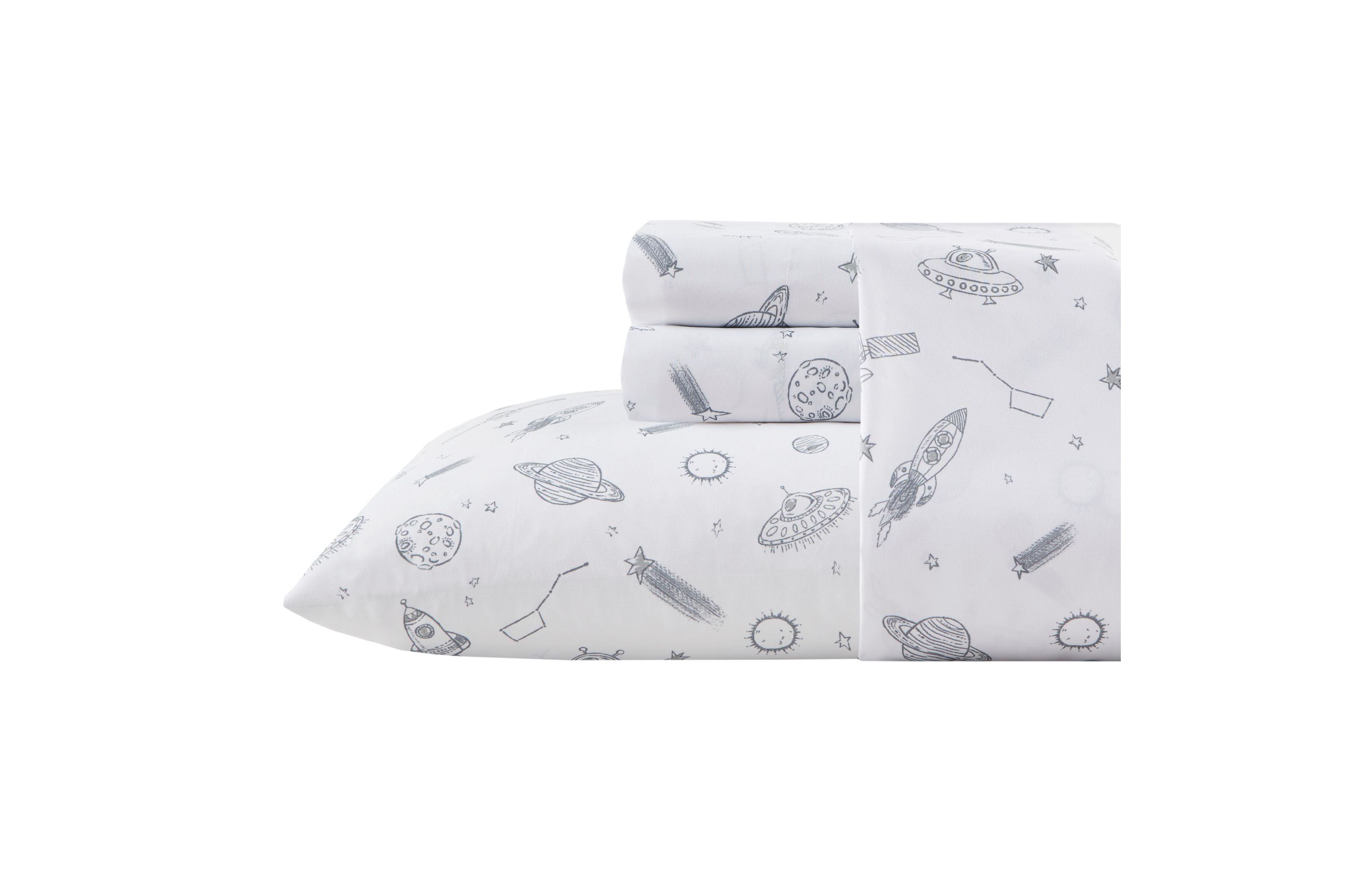 Printed Microfiber Sheet Set