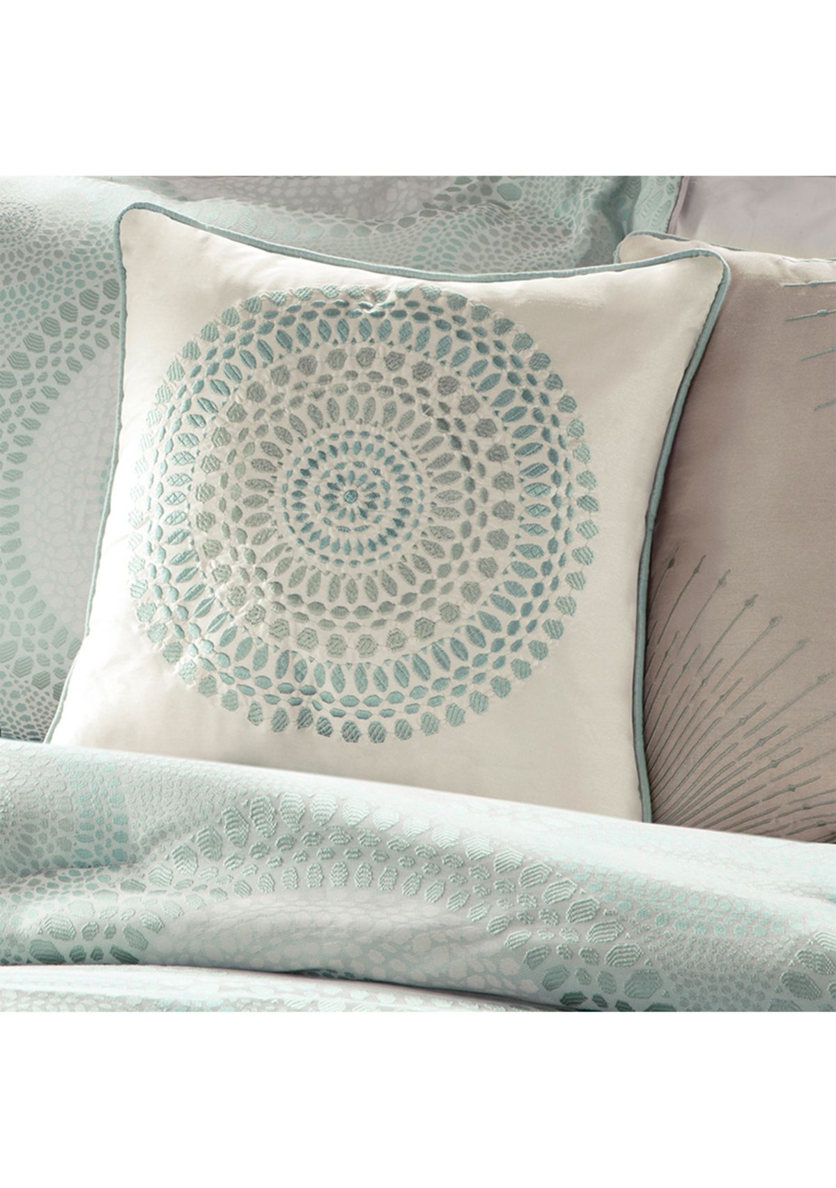 Baxter 7-Piece Comforter Set- Blue  