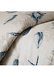 Bayside Blue 7-Piece California King Comforter Set 104-in. x 92-in.
