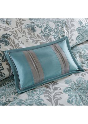 Madison Park Bella 7 Piece Comforter Set Aqua Belk