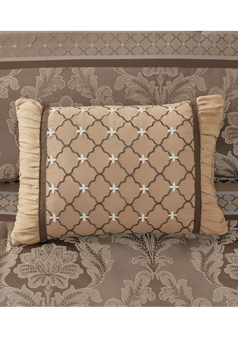 0MP Bellagio 7pc Jacq Cset Qn brn