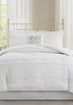 Celeste 5-Piece Comforter Set - White