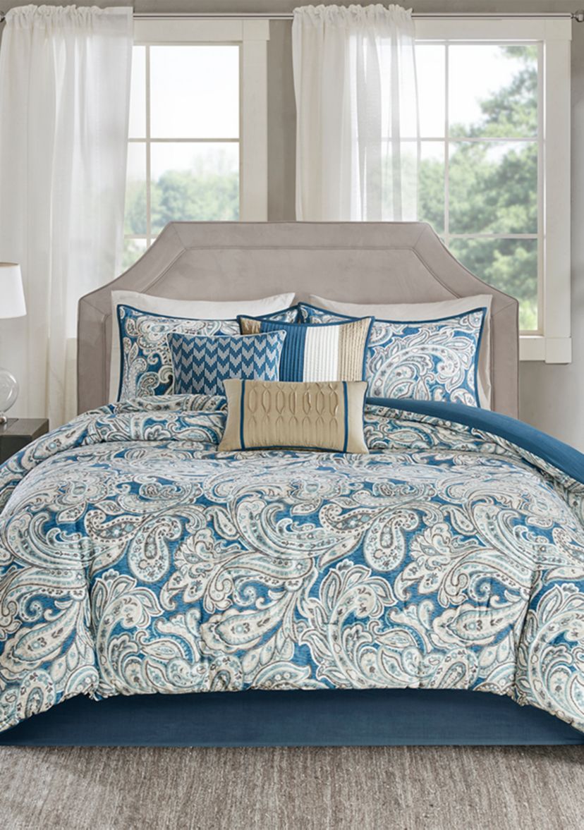 Gabby Comforter Set-Blue