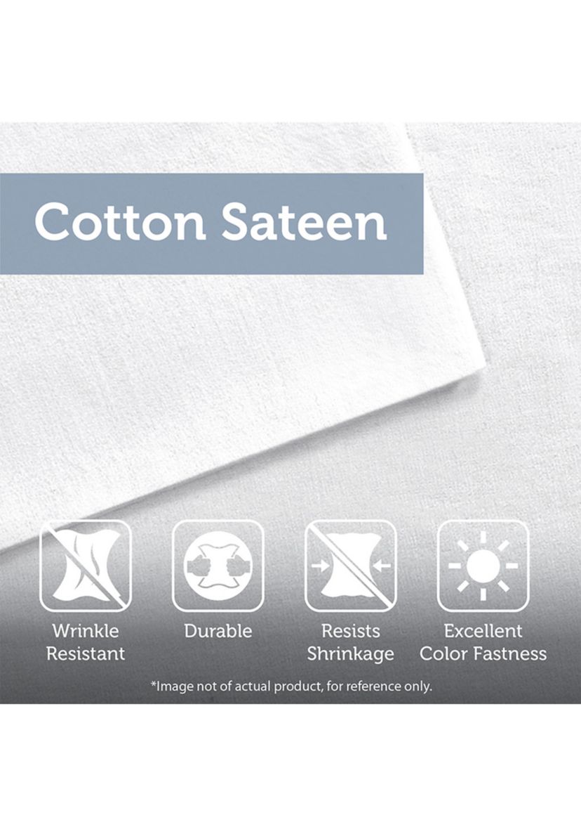 Madison Park Holly 8 Piece Cotton Comforter Set- Purple 