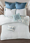 Isla Cotton Printed Reversible Comforter Set