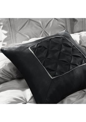 Madison Park Madison Park Laurel 7 Piece Comforter Set Grey Belk