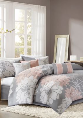 blush comforter set full size