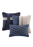 Palisades Comforter Set-Blue