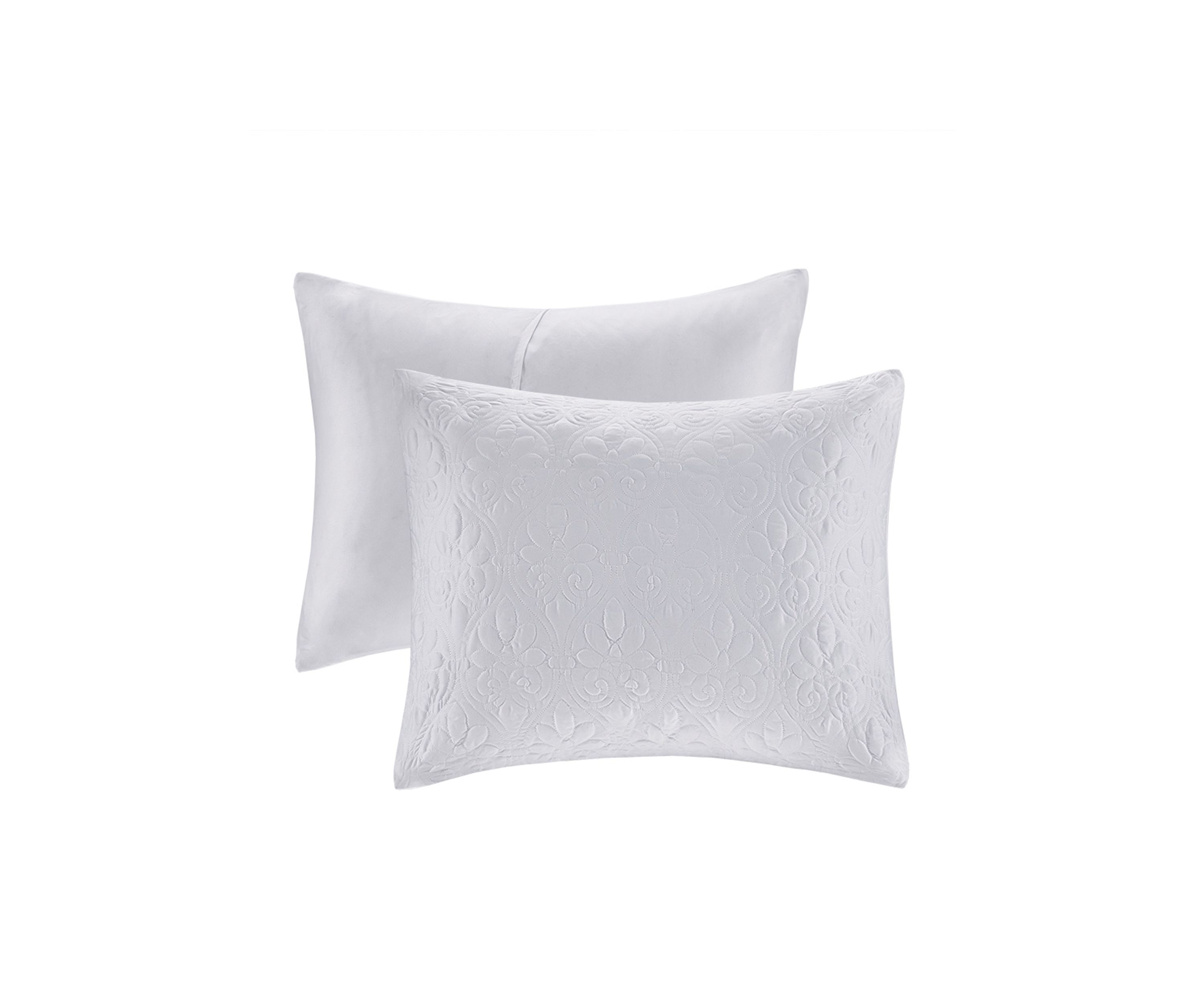 Quebec 5-Piece Comforter Set- White