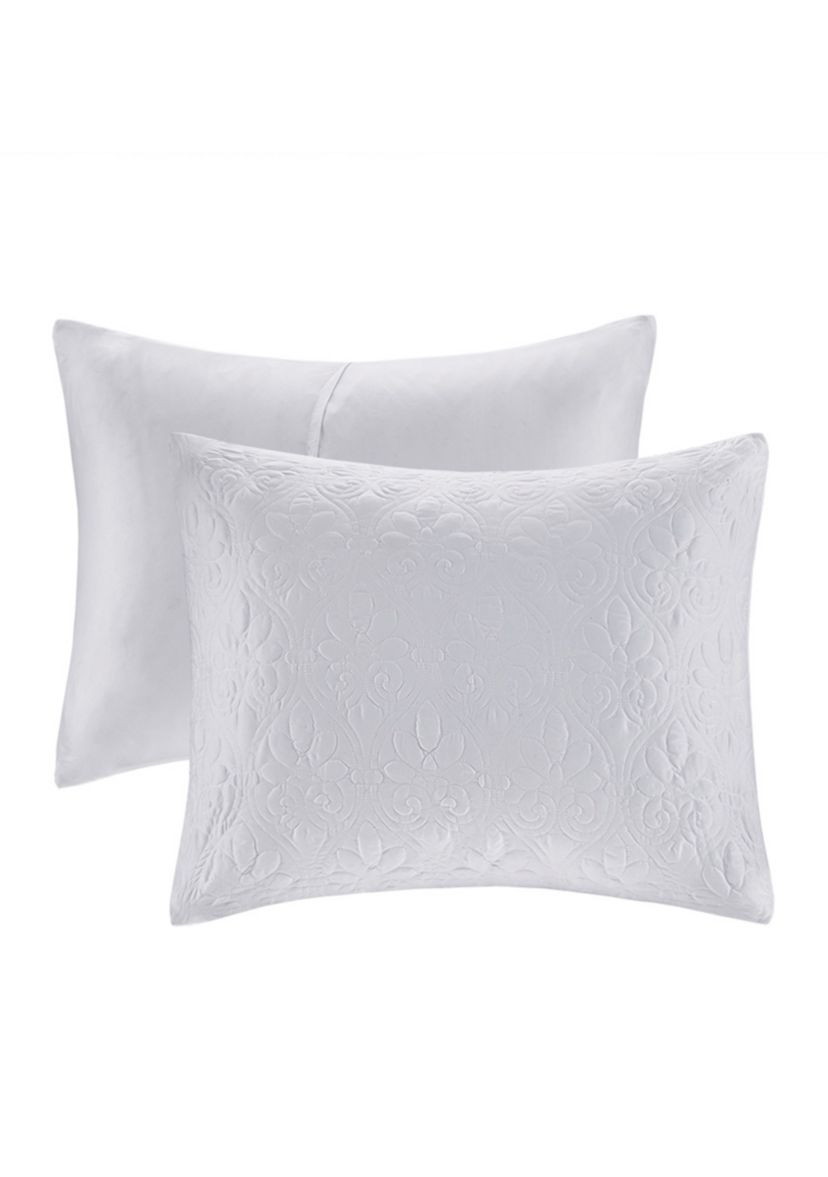 Quebec 5-Piece Comforter Set- White