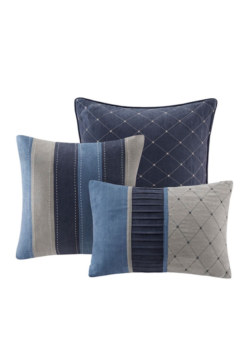 Collins 7-Piece Navy Comforter Set