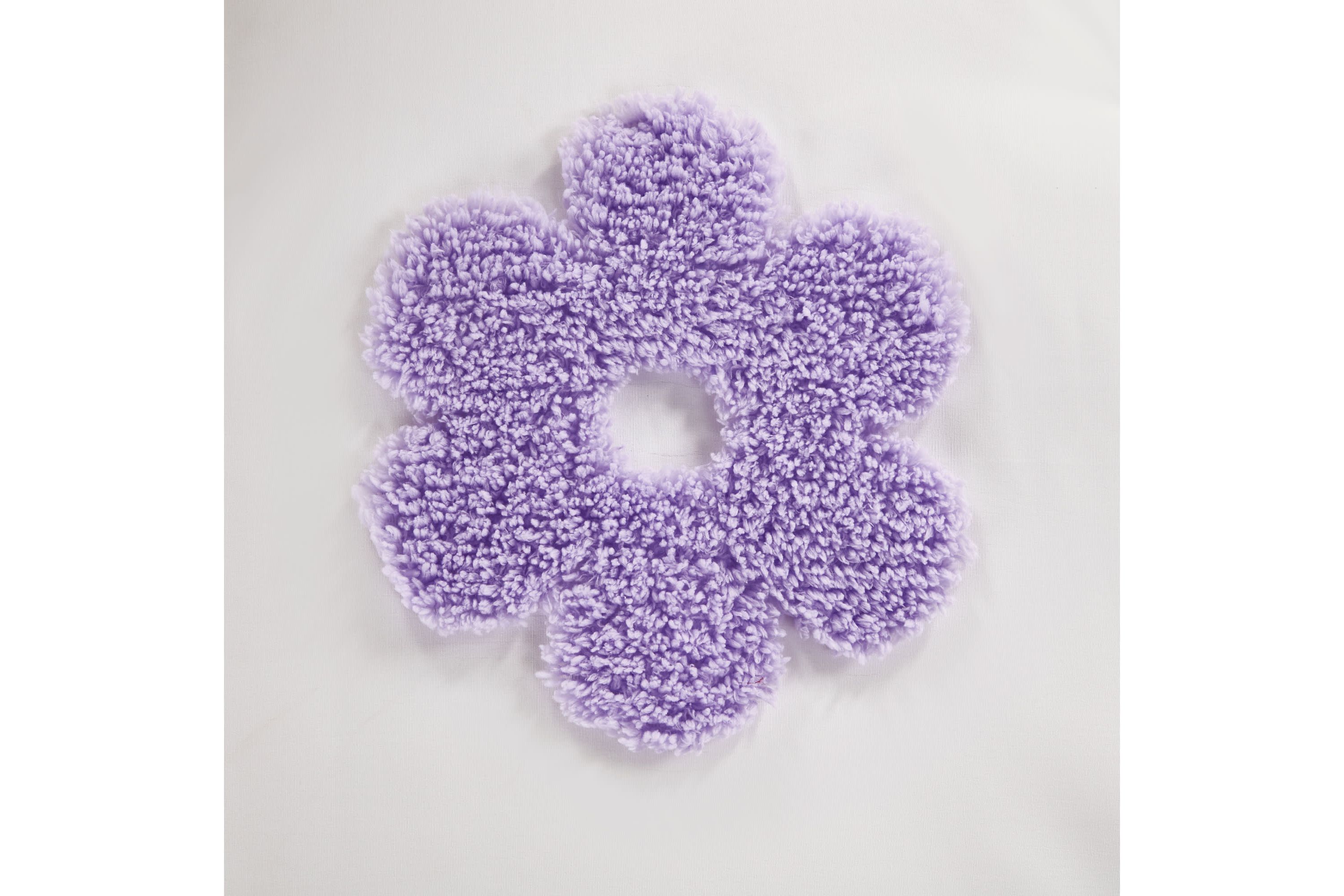 Gracie Floral Reversible Tufted Chenille Duvet Cover Set
