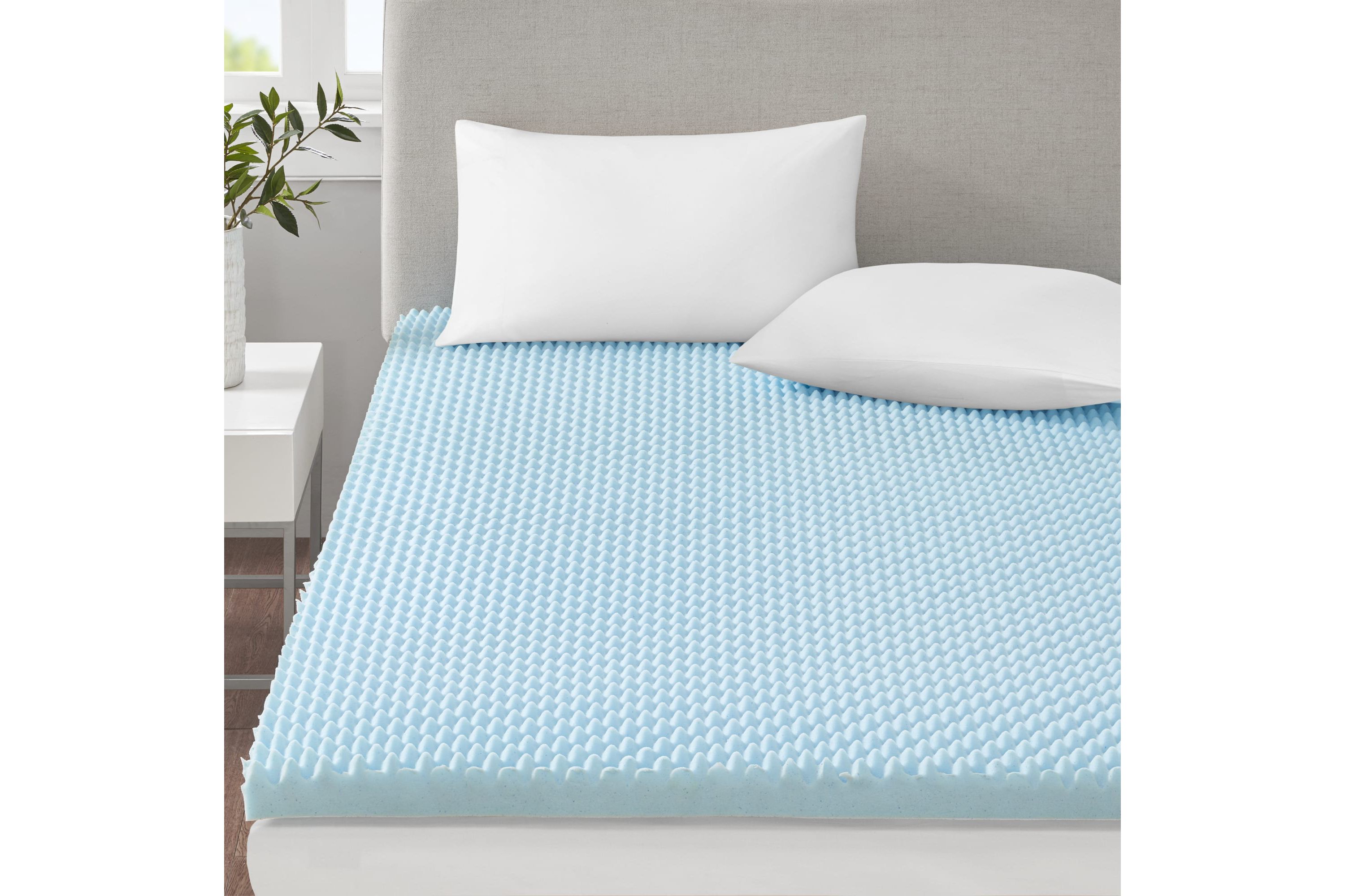 3" Gel Memory Foam All Season Reversible Cooling Mattress Topper