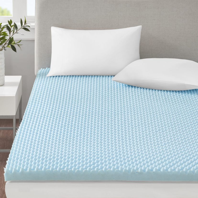 3" Gel Memory Foam All Season Reversible Cooling Mattress Topper