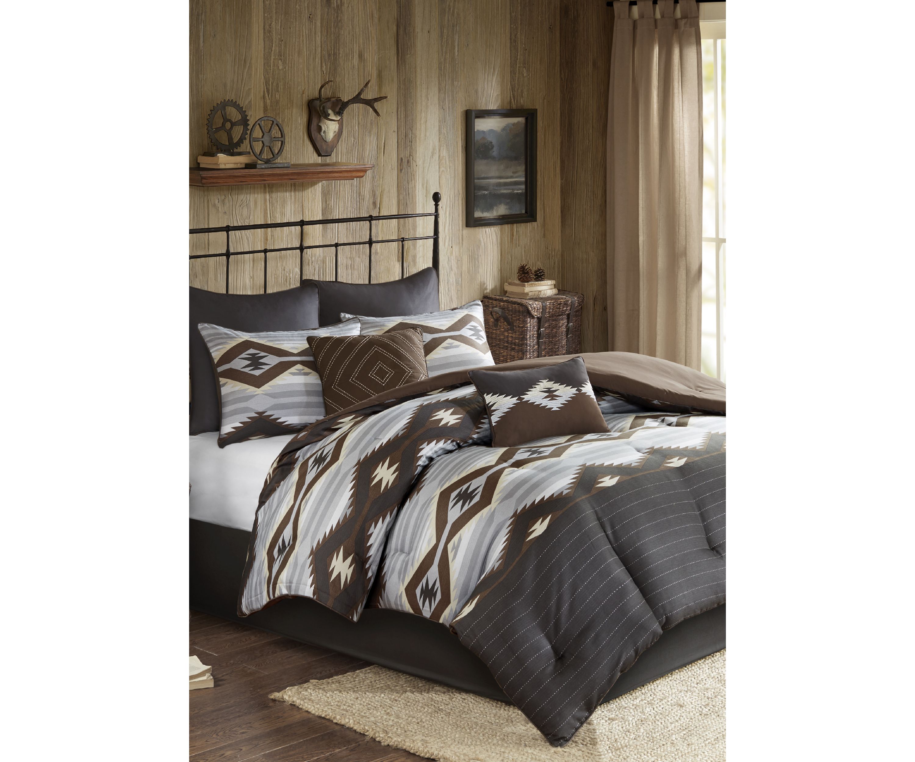 Bitter Creek Oversized 8-Piece Comforter Set