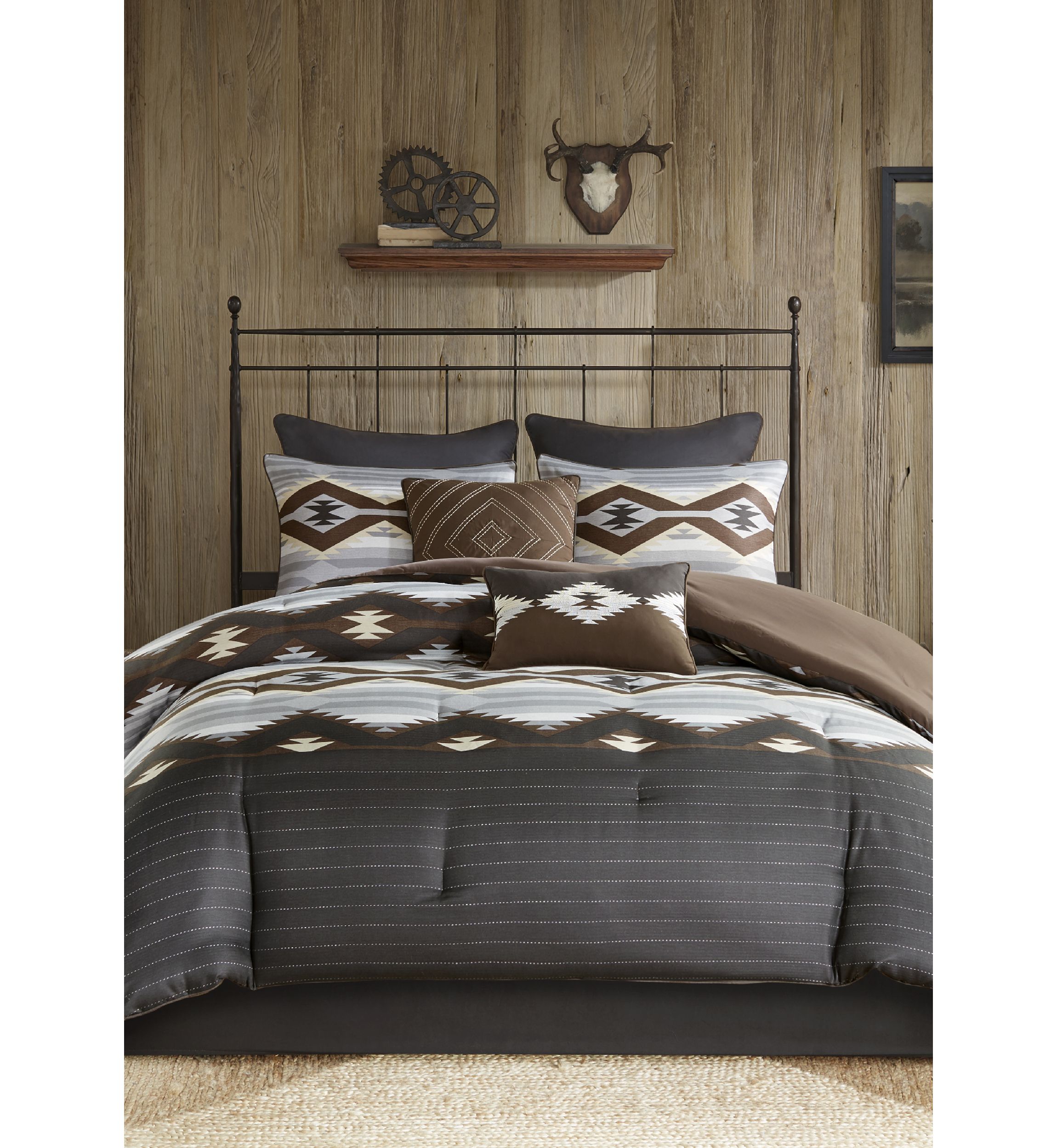 Bitter Creek Oversized 8-Piece Comforter Set