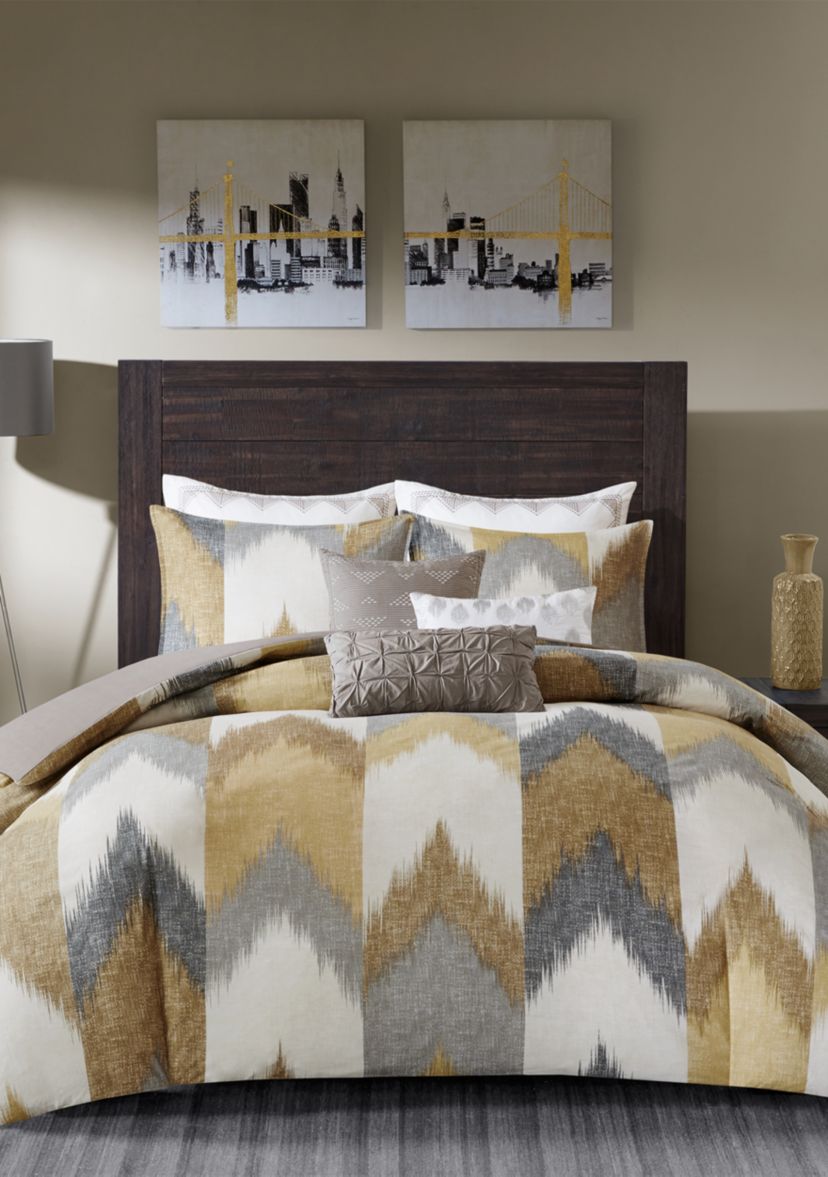 Alpine 3-Piece Yellow Comforter Mini Set
