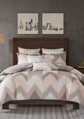 Ink Ivy Alpine 3 Piece Blush Comforter Mini Set Belk