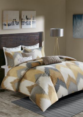 Ink Ivy Alpine 3 Piece Yellow Duvet Cover Mini Set Belk