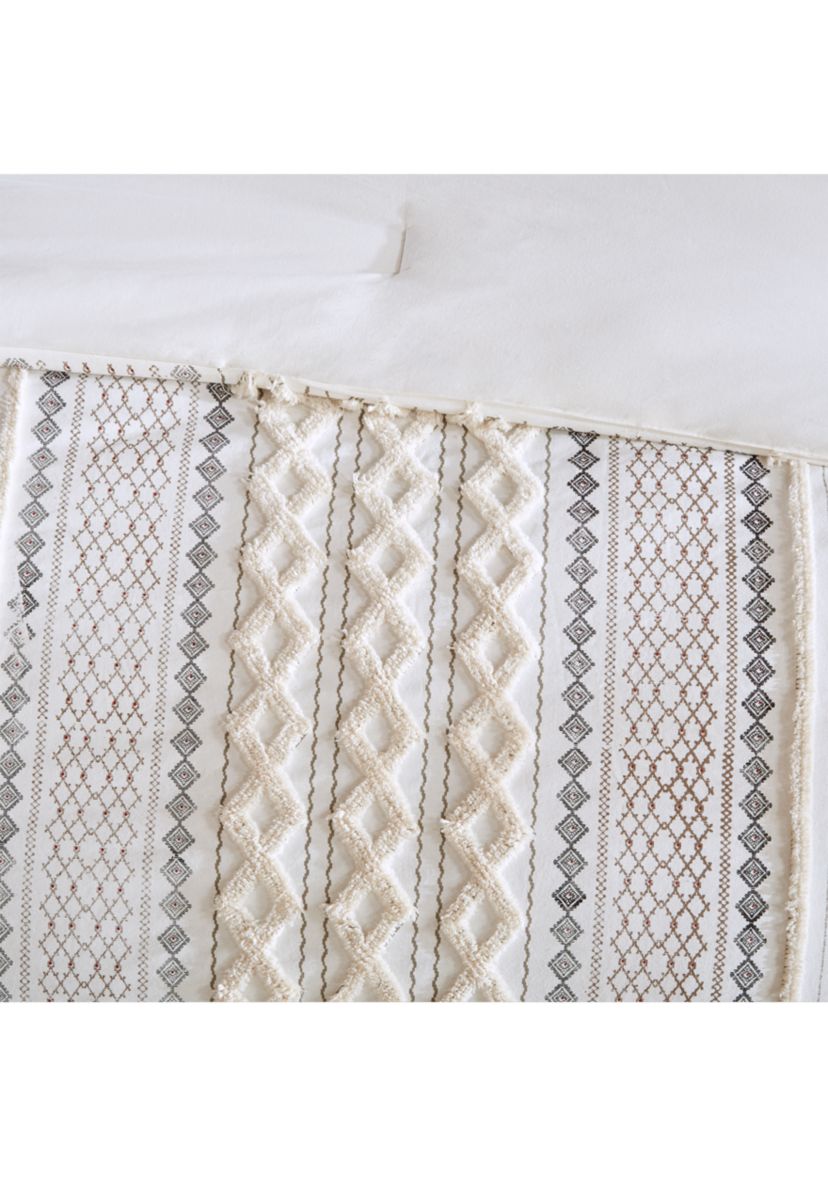 Imani Cotton 3 Piece Comforter Mini Set
