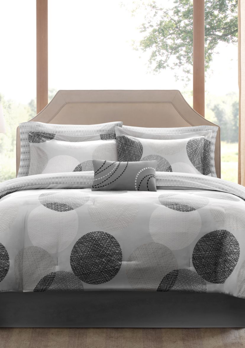 Madison Park Essentials Knowles Complete 7-Piece Comforter Set 