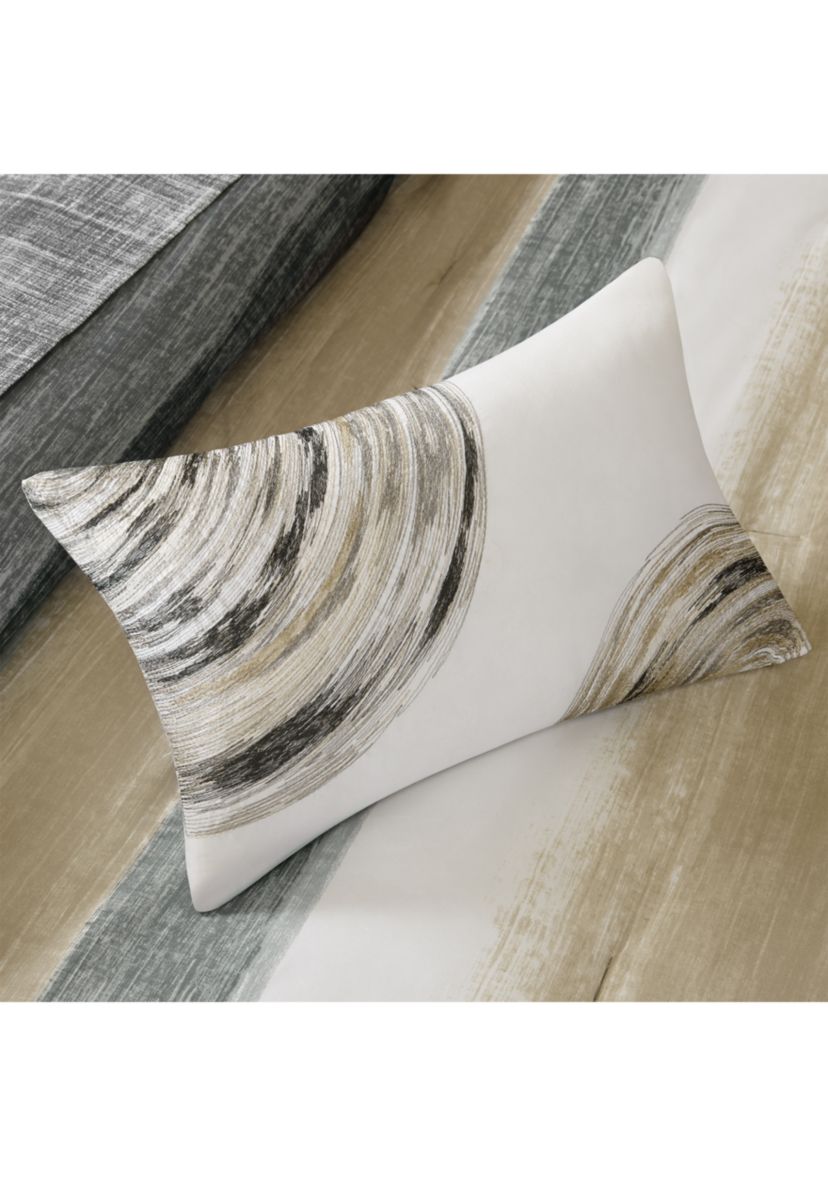 Madison Park Essentials Saben Complete Comforter Set - Taupe