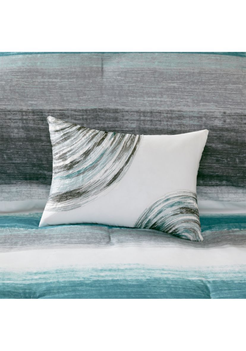 Madison Park Essentials Saben Complete Comforter Set - Aqua