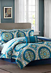 Madison Park Essentials Serenity Complete Comforter Set - Blue
