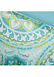 Madison Park Essentials Serenity Complete Comforter Set - Aqua