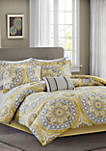 Madison Park Essentials Serenity Complete Comforter Set - Yellow