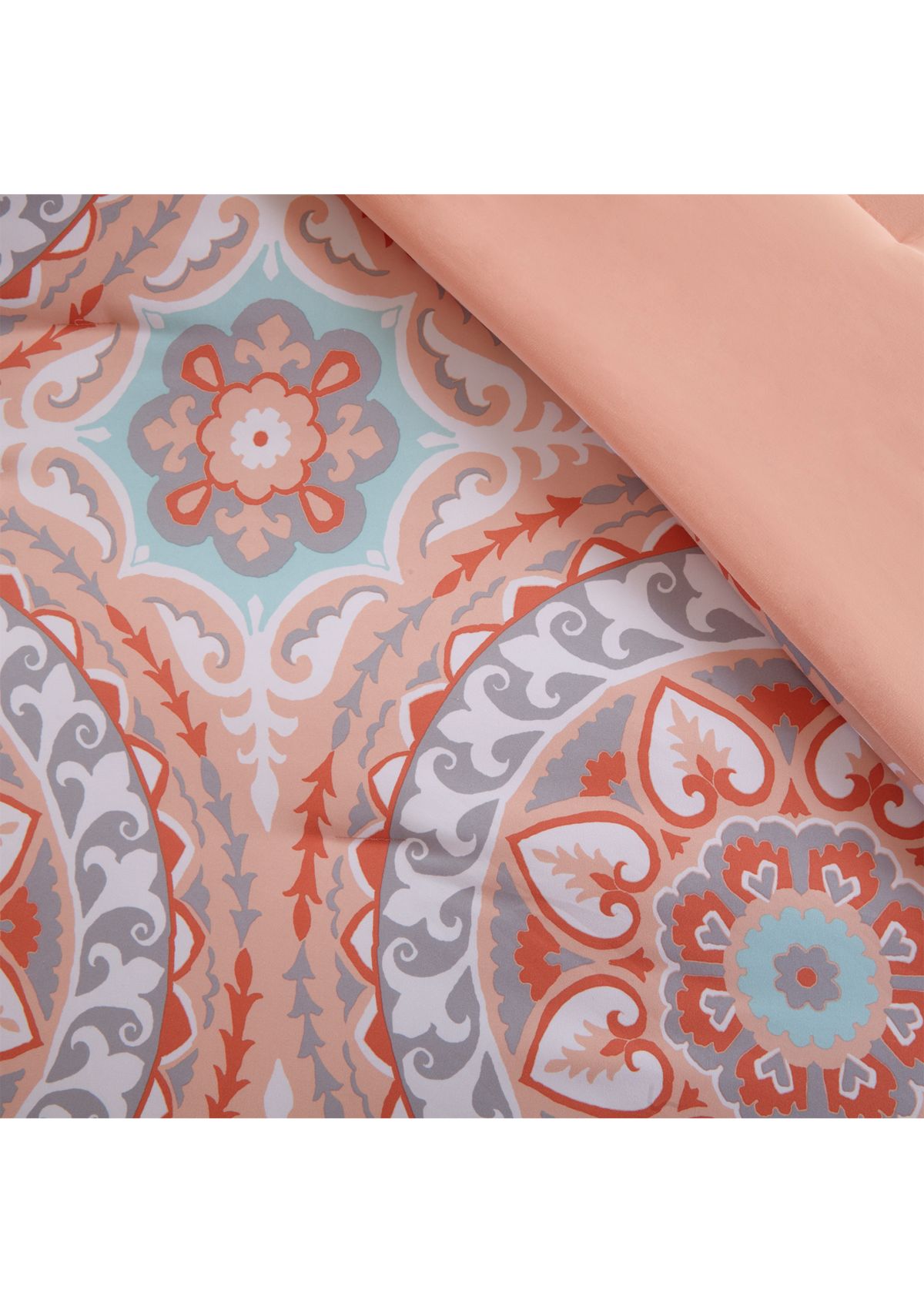 Madison Park Essentials Serenity Complete Comforter Set - Coral