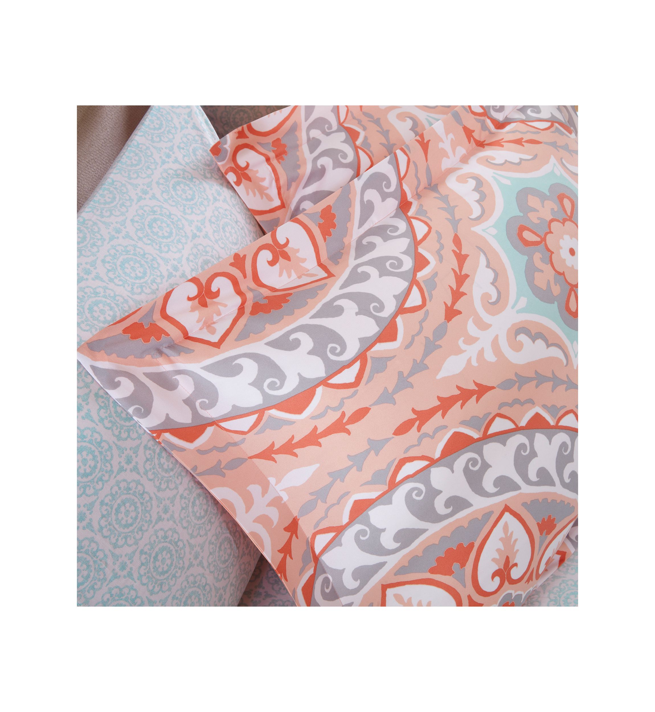 Madison Park Essentials Serenity Complete Comforter Set - Coral
