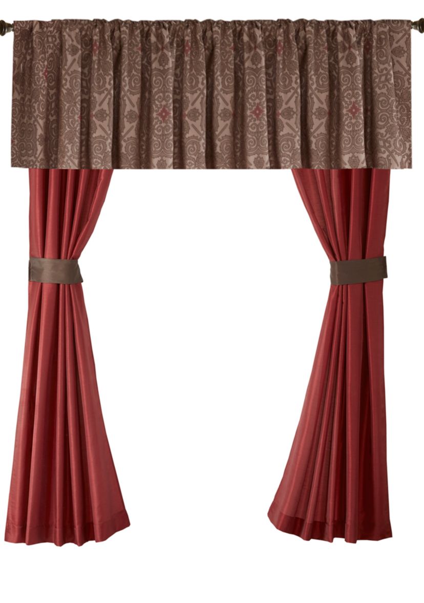 Madison Park Essentials Delaney 24-Piece Complete Comforter Set - Red