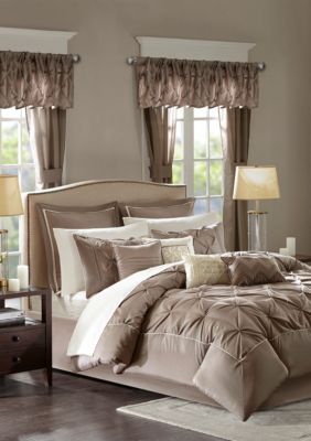 Madison Park Essentials Joella Luxurious Lavish Tufted 24 Piece Room in a Bag, Queen