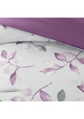 Madison Park Essentials Lafael Complete Comforter Set - Purple
