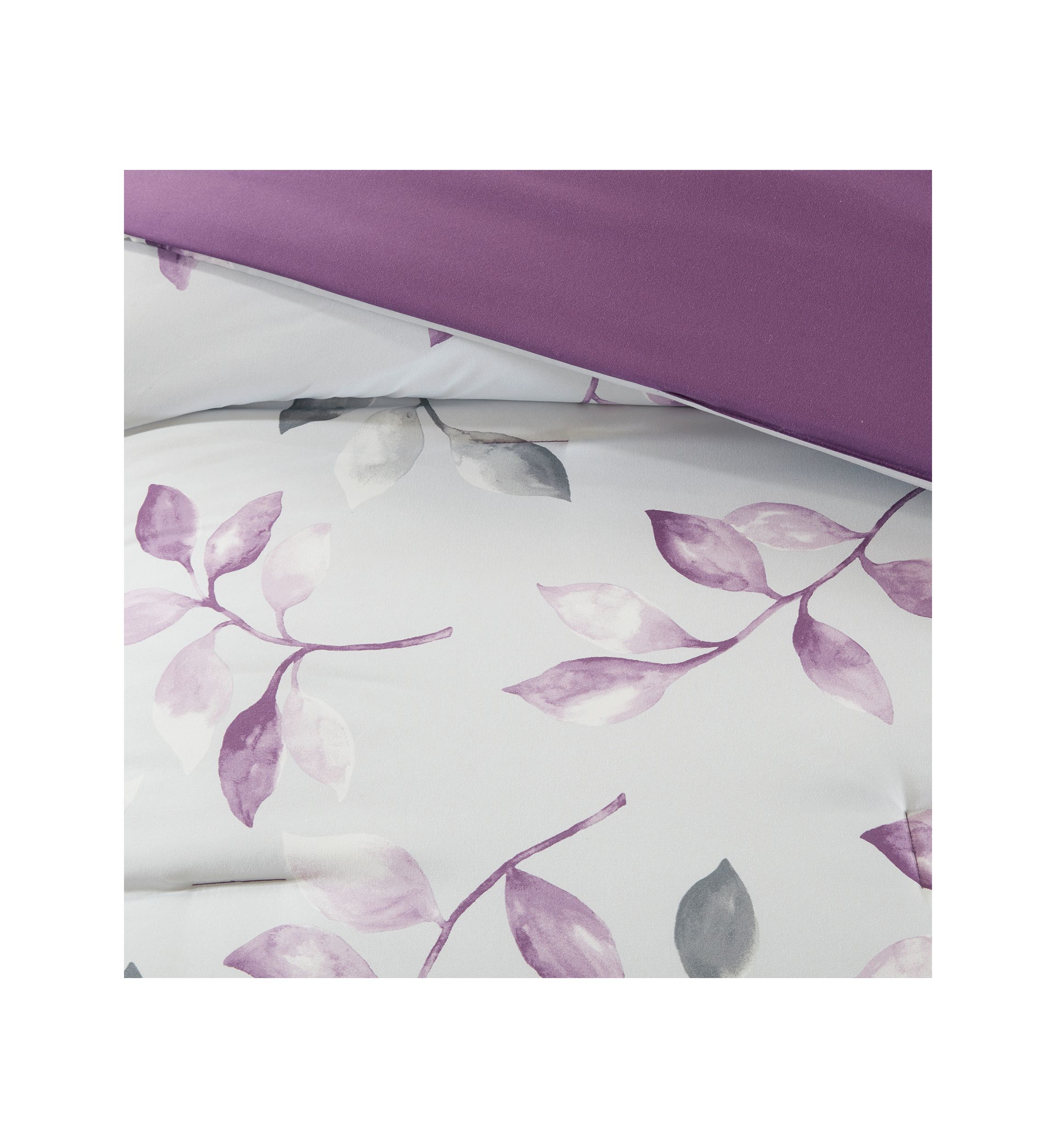 Madison Park Essentials Lafael Complete Comforter Set - Purple