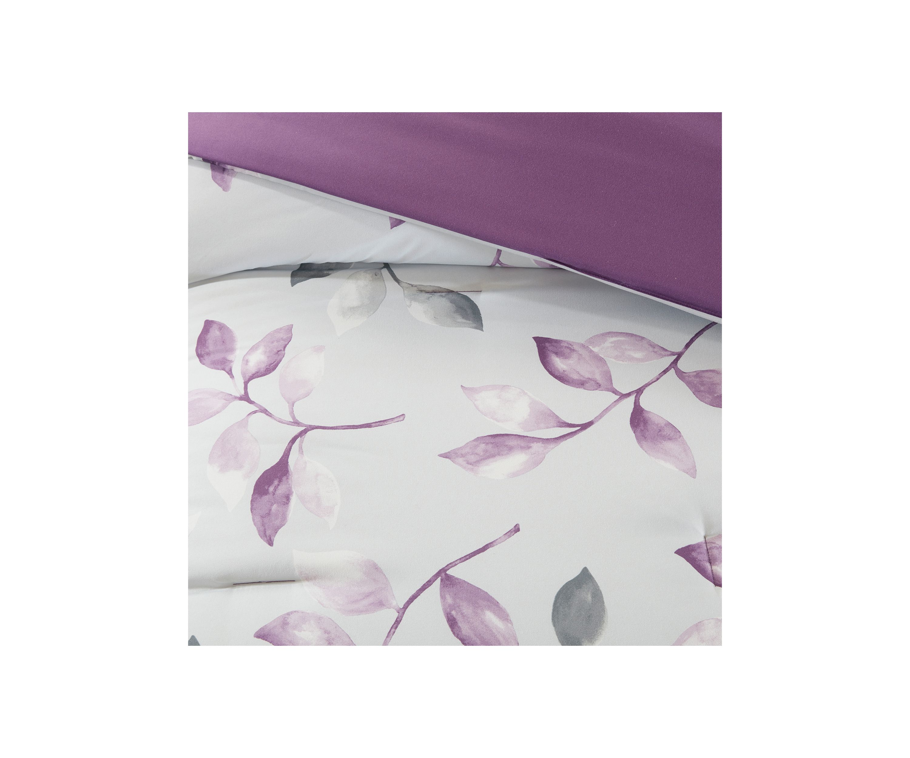Madison Park Essentials Lafael Complete Comforter Set - Purple