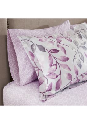 Madison Park Essentials Lafael Complete Comforter Set - Purple