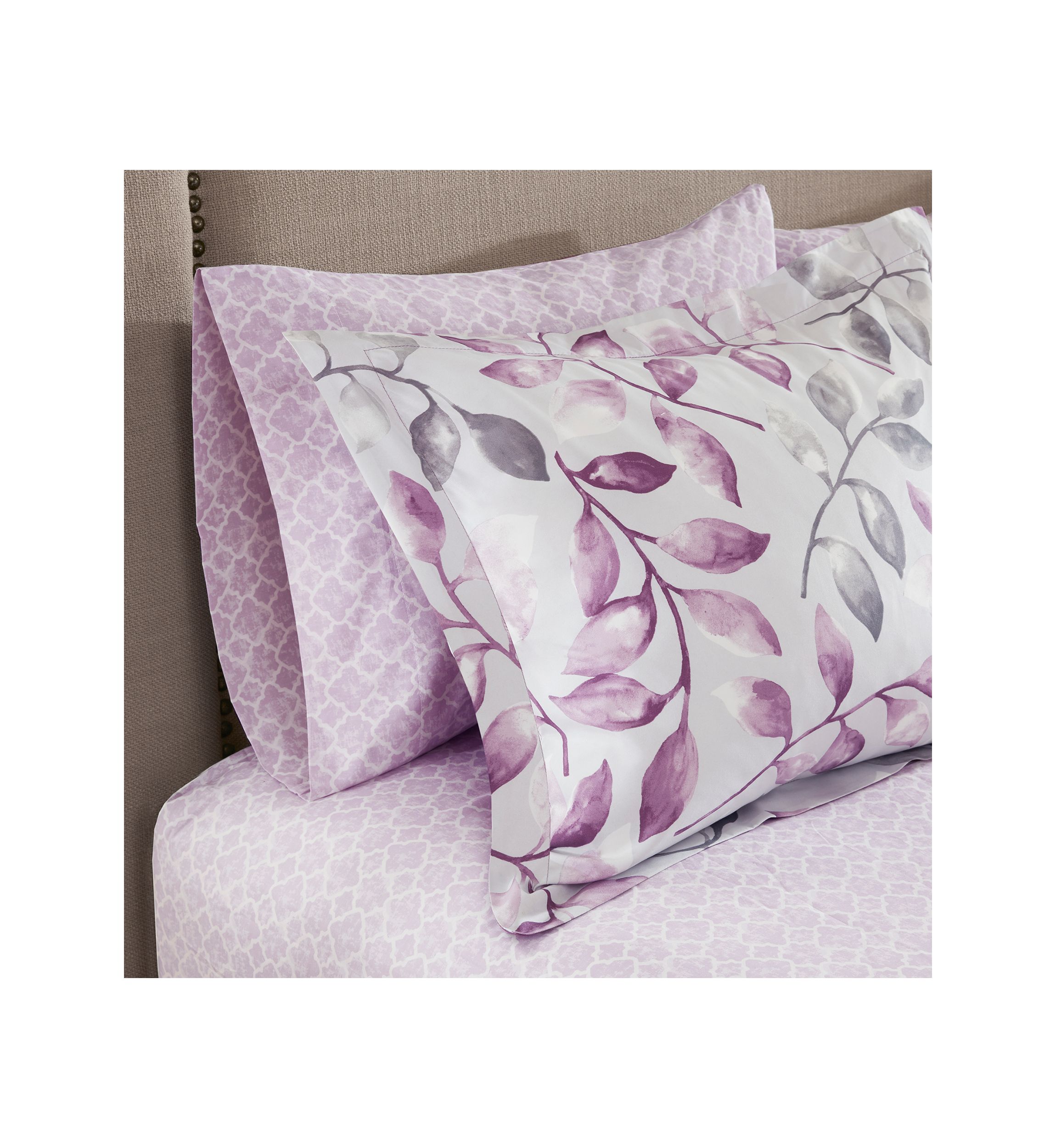 Madison Park Essentials Lafael Complete Comforter Set - Purple