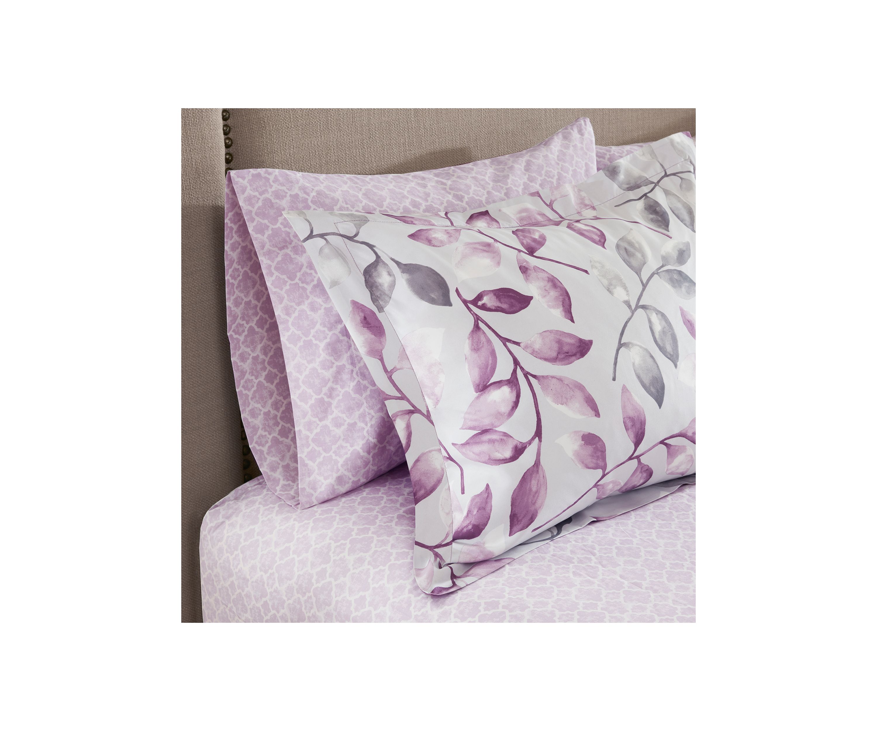 Madison Park Essentials Lafael Complete Comforter Set - Purple