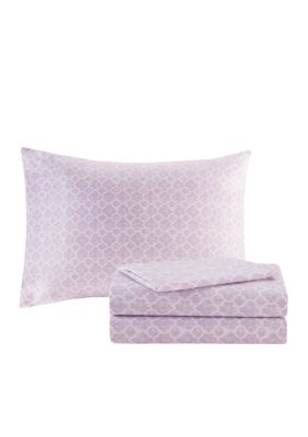 Madison Park Essentials Lafael Complete Comforter Set - Purple