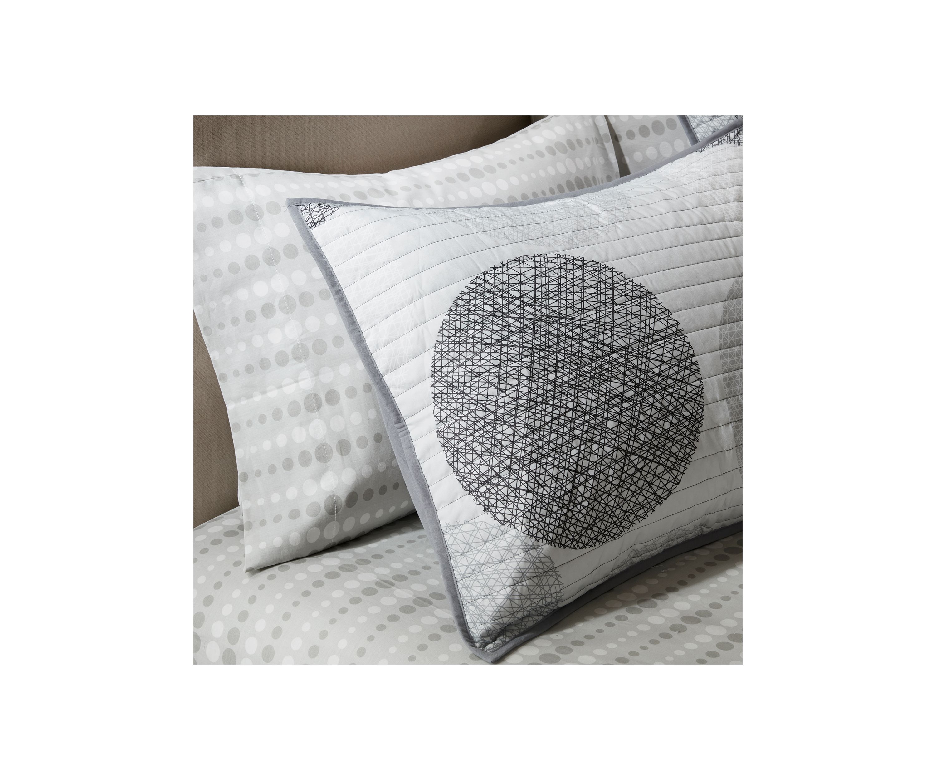 Madison Park Essentials Knowles Complete Coverlet Set - Grey
