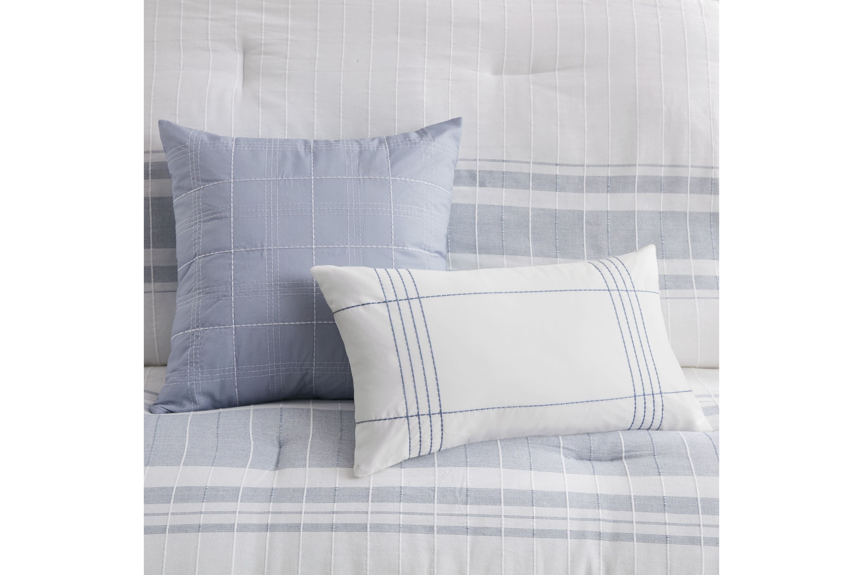 Morgan 6 Piece Cotton Jacquard Oversized Comforter Set