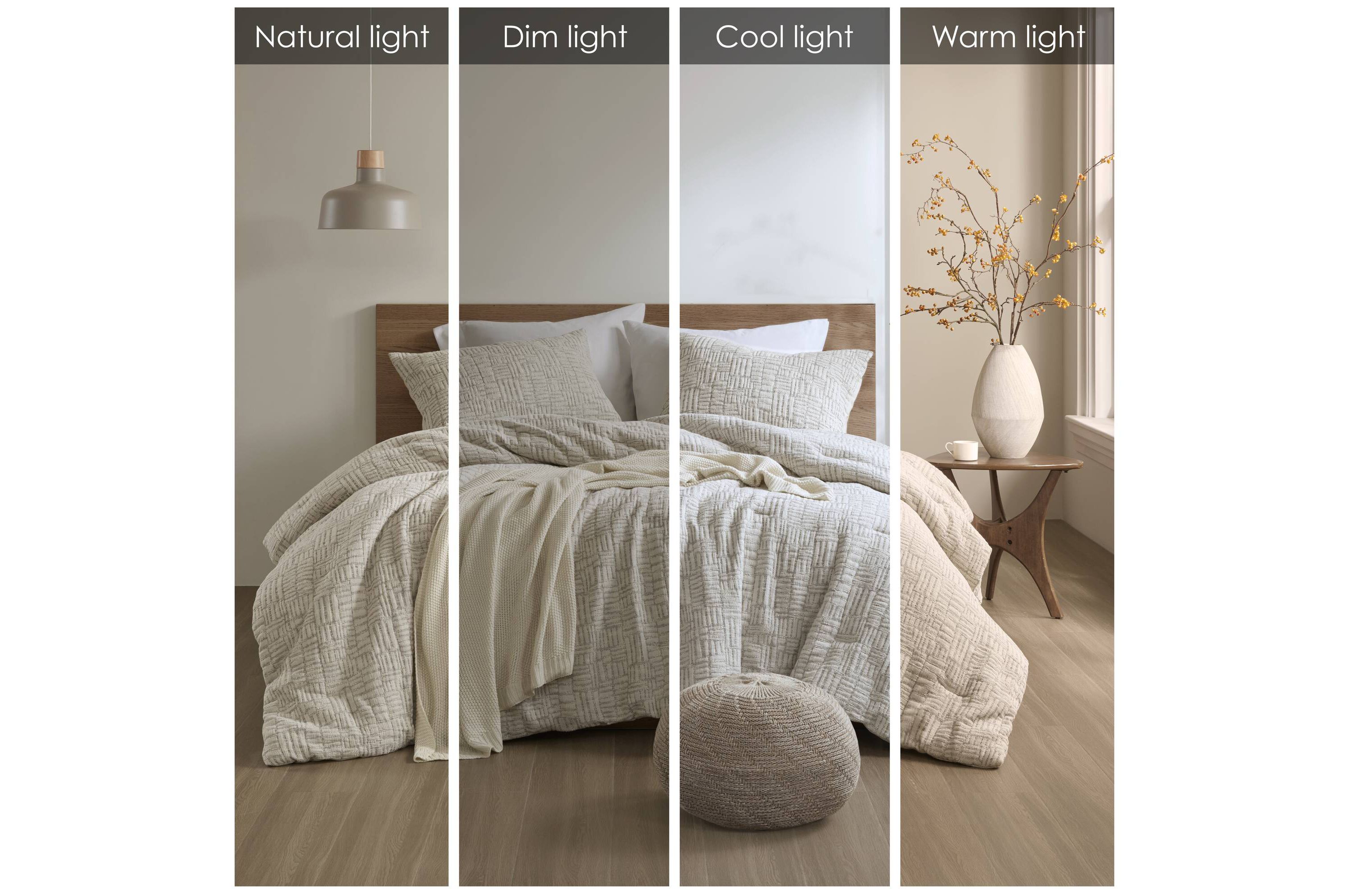 Harper Oversized Cotton Matelasse Comforter Set