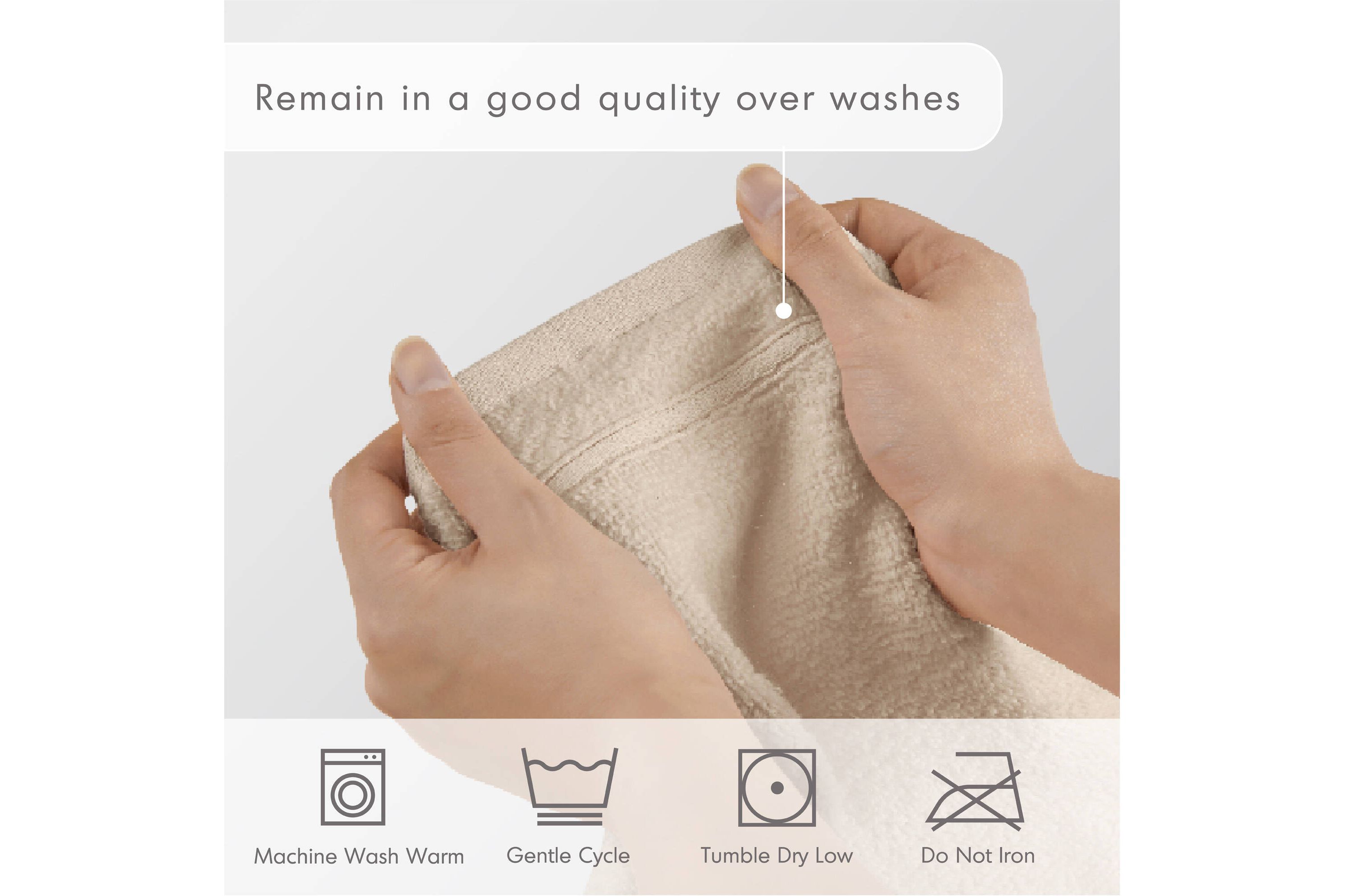 400GSM Essential Bundle Quick Dry 100% Cotton 12pc Towel Set