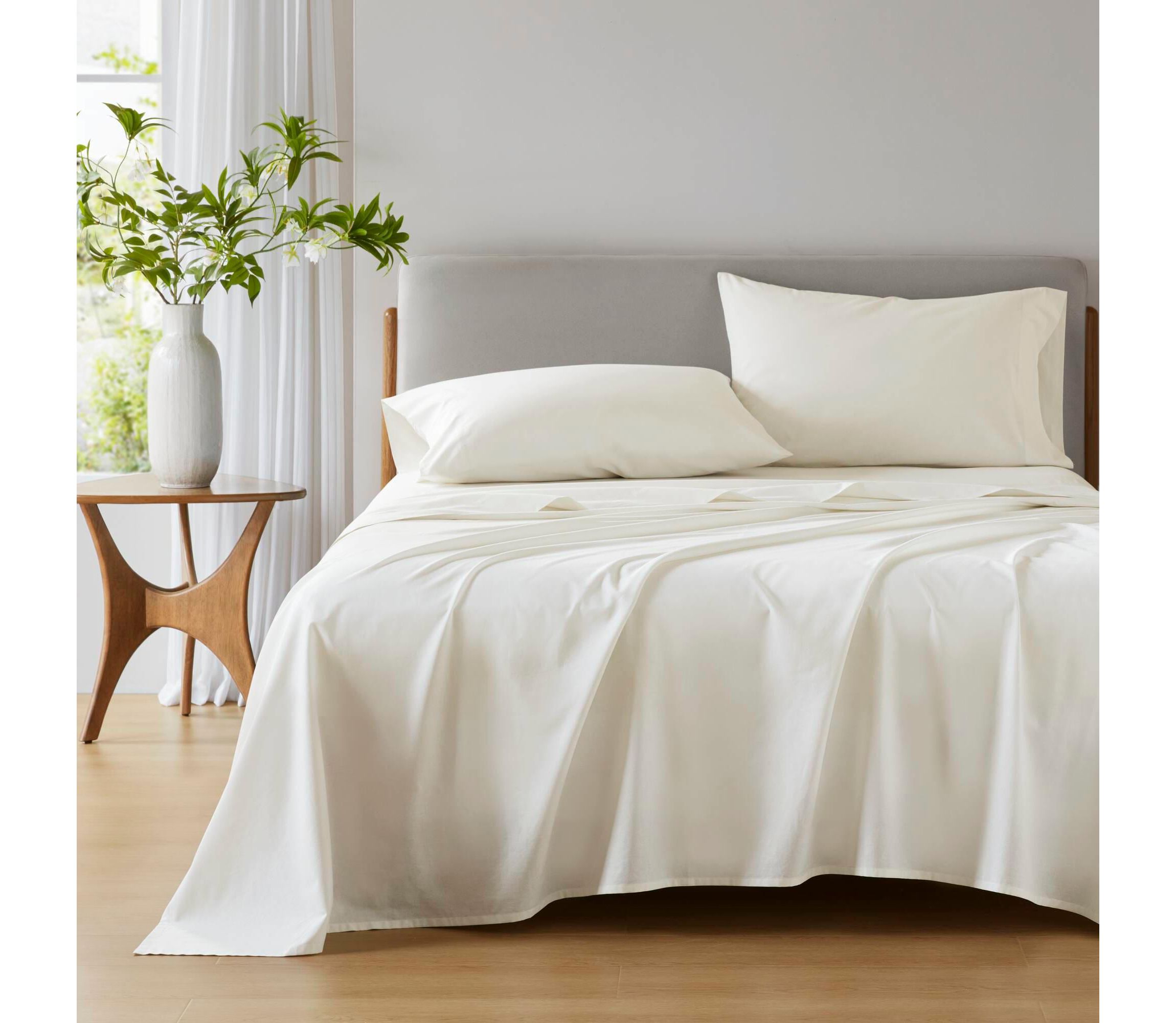Cotton 144TC 100% Cotton Solid Sheet Set